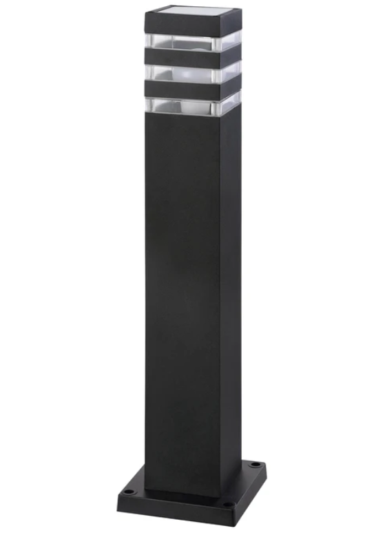 Фото Світильник садово-парковий PALMERA/S4 Е27 чорний HOROZ ELECTRIC 075-017-0004-010