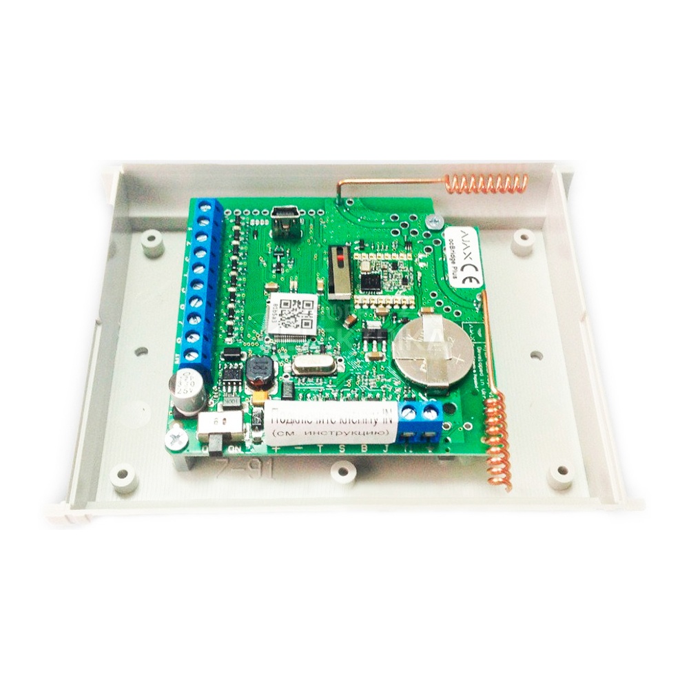 Фото 3 Приемник радиодатчиков Ajax ocBridge Plus 1380