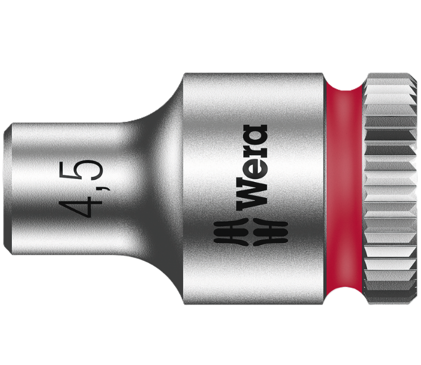 Фото Торцовая головка WERA Zyklop 1/4" 8790 HMA 05003502001 4.5x23.0 мм