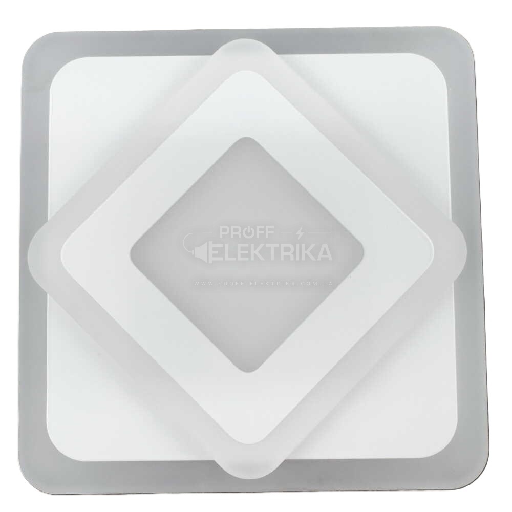 Фото 2 Светильник LED Violux ДББ STELLAR квадрат 22W 4500K IP20 200080