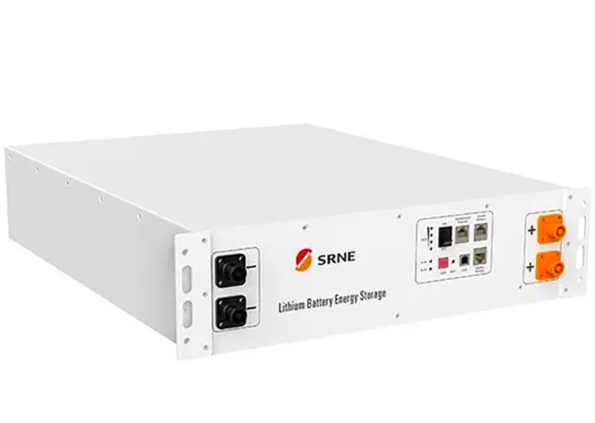 Фото Акумуляторна залізофосфатна батарея SRNE SR-EOC05B LiFePO4 5.12 кВт·г 100Ач 51.2В 50кг BMC сумісне з DEYE