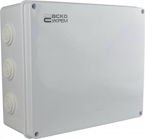 Фото Коробка розподільча квадрат 300*250*120 TY-RA Аско