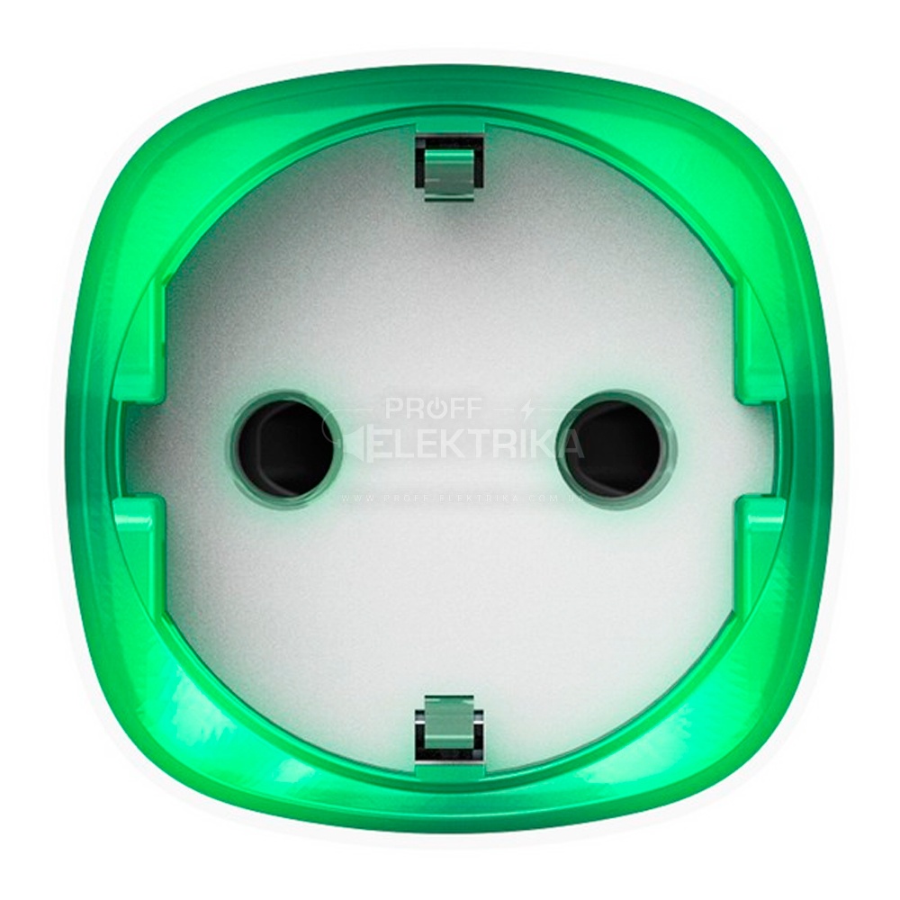 Фото Умная розетка Ajax Socket type F белая