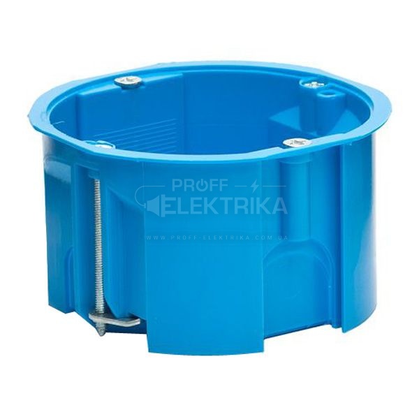 Фото Коробка підрозетник у гіпсокартон синя BHC60SEs SMARTBOX
