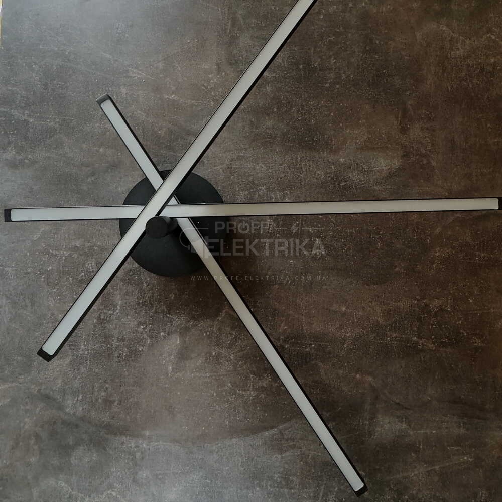 Фото 2 Светильник LED RIXOS 60W 4000K IP20 поворотный песочно-черный Violux 220595