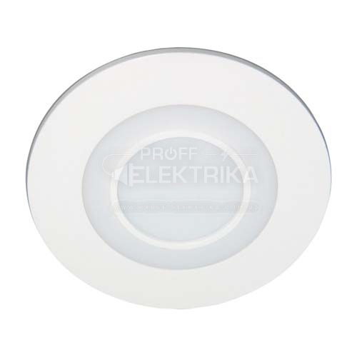 Фото Светильник круг LED врезной с красной подсветкой 16W 5000К AL2550 FERON