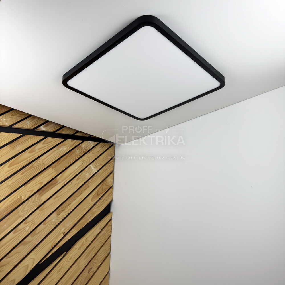 Фото 4 Светильник LED MILLENNIUM 50W 5000K квадрат черный Violux 352244