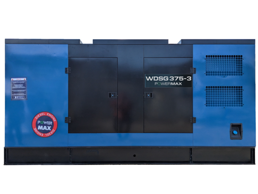 Фото 2 Генератор дизельный PROFI-TEC WDSG375-3 Power MAX 375кВА/300кВт промышленный двигатель WEICHAI