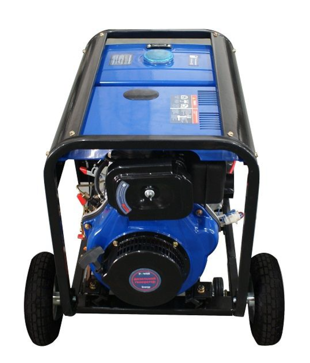 Фото 2 Генератор дизельний PROFI-TEC PE-5700DE 5,2-5,7кВт 100% медь