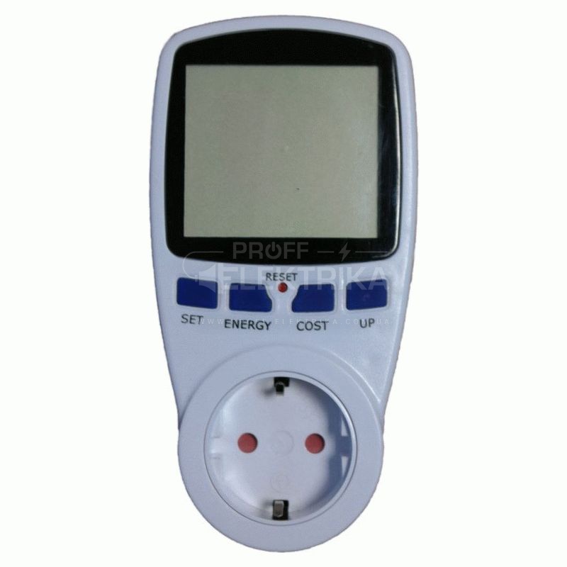 Фото Розетка-енергомер LM6348  3680W LEMANSO