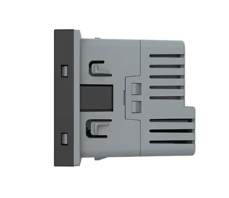 Фото 3 Механизм электрическая розетка с USB Type-C Power Delivery 18 Вт черный Livolo