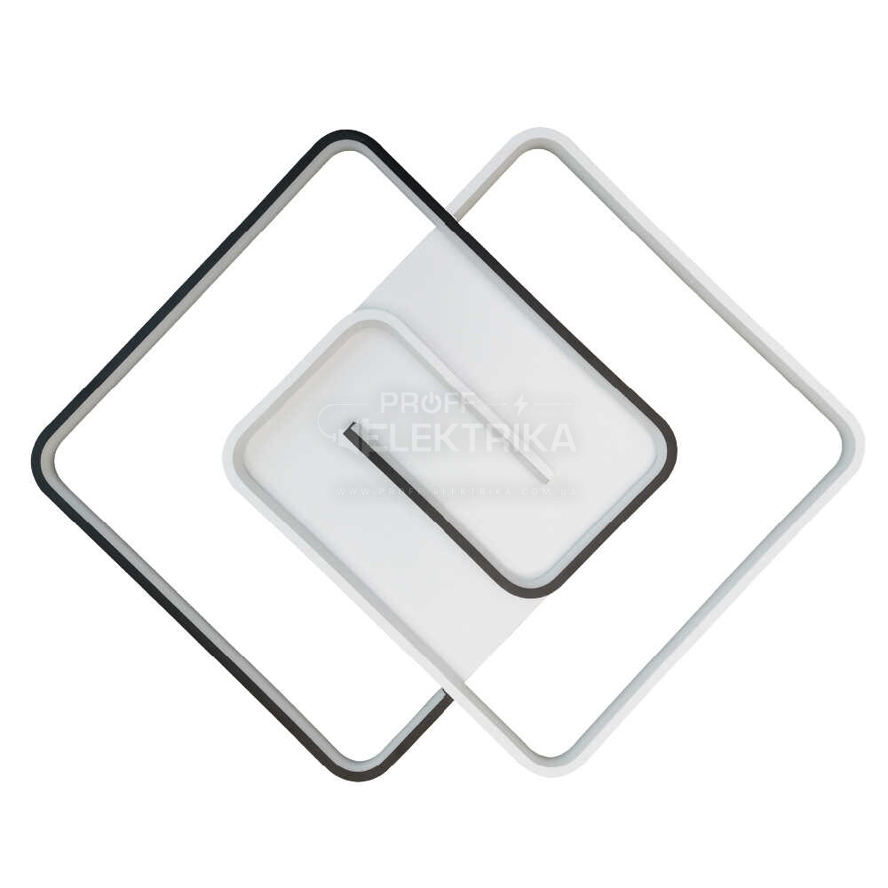 Фото Світильник LED Smart DOMINO пульт квадрат 90W 3000-5000K IP20 Violux 220565