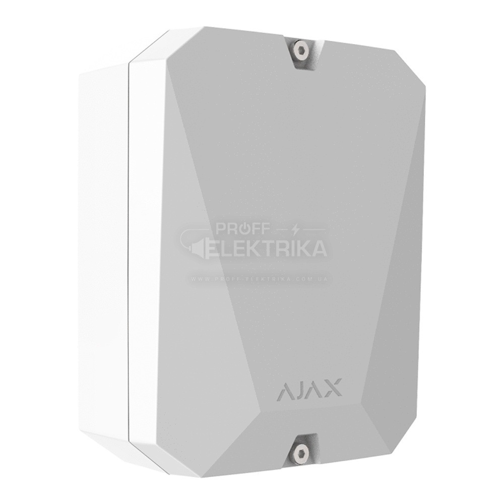 Фото 2 Модуль Ajax MultiTransmitter інтеграції сторонніх дротових пристроїв Ajax білий