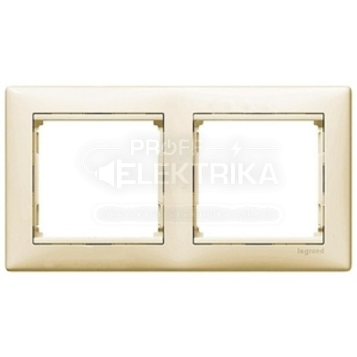 Фото Рамка 2 поста Слоновая кость Valena