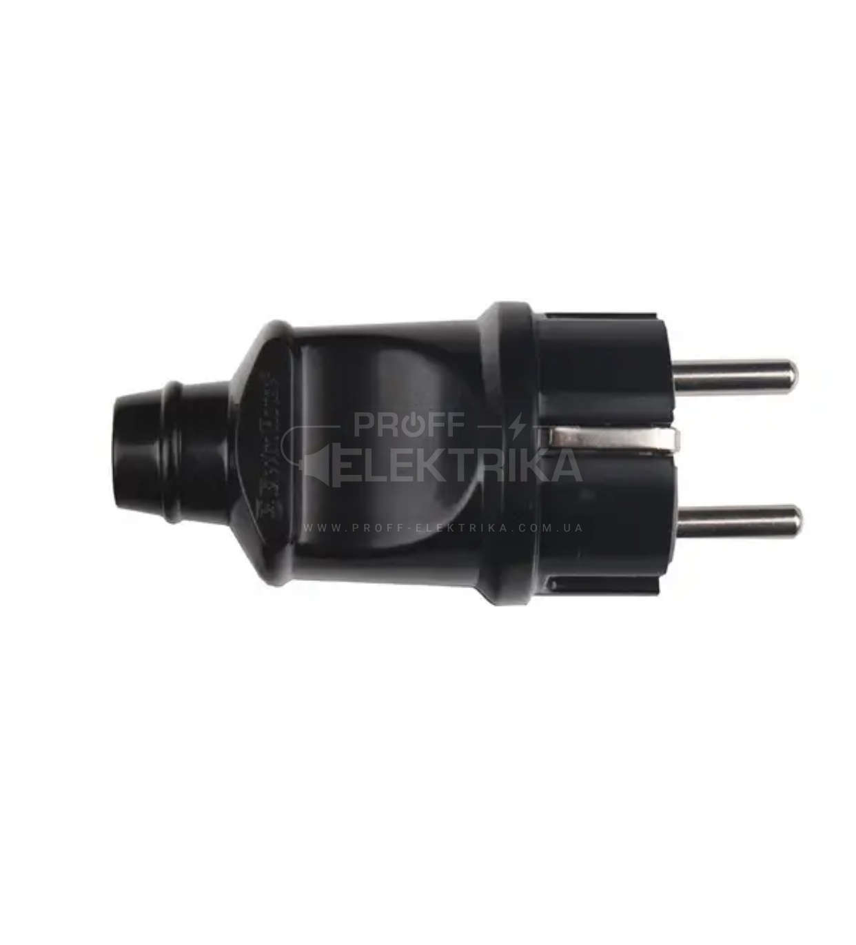 Фото Вилка з зазамленням чорна Electro House