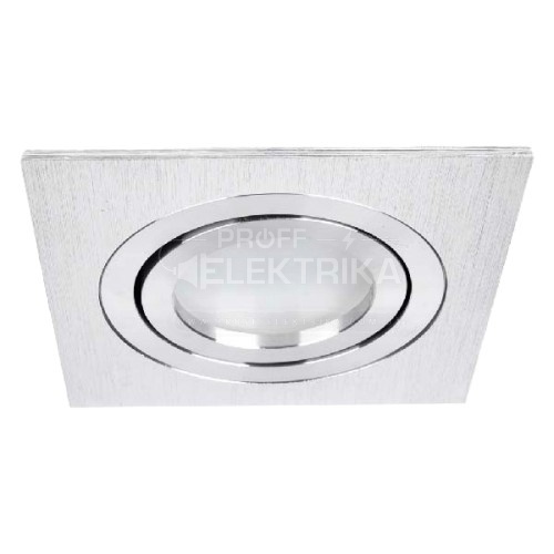 Фото 2 Встроенный светильник Feron DL6120 под лампу серебро