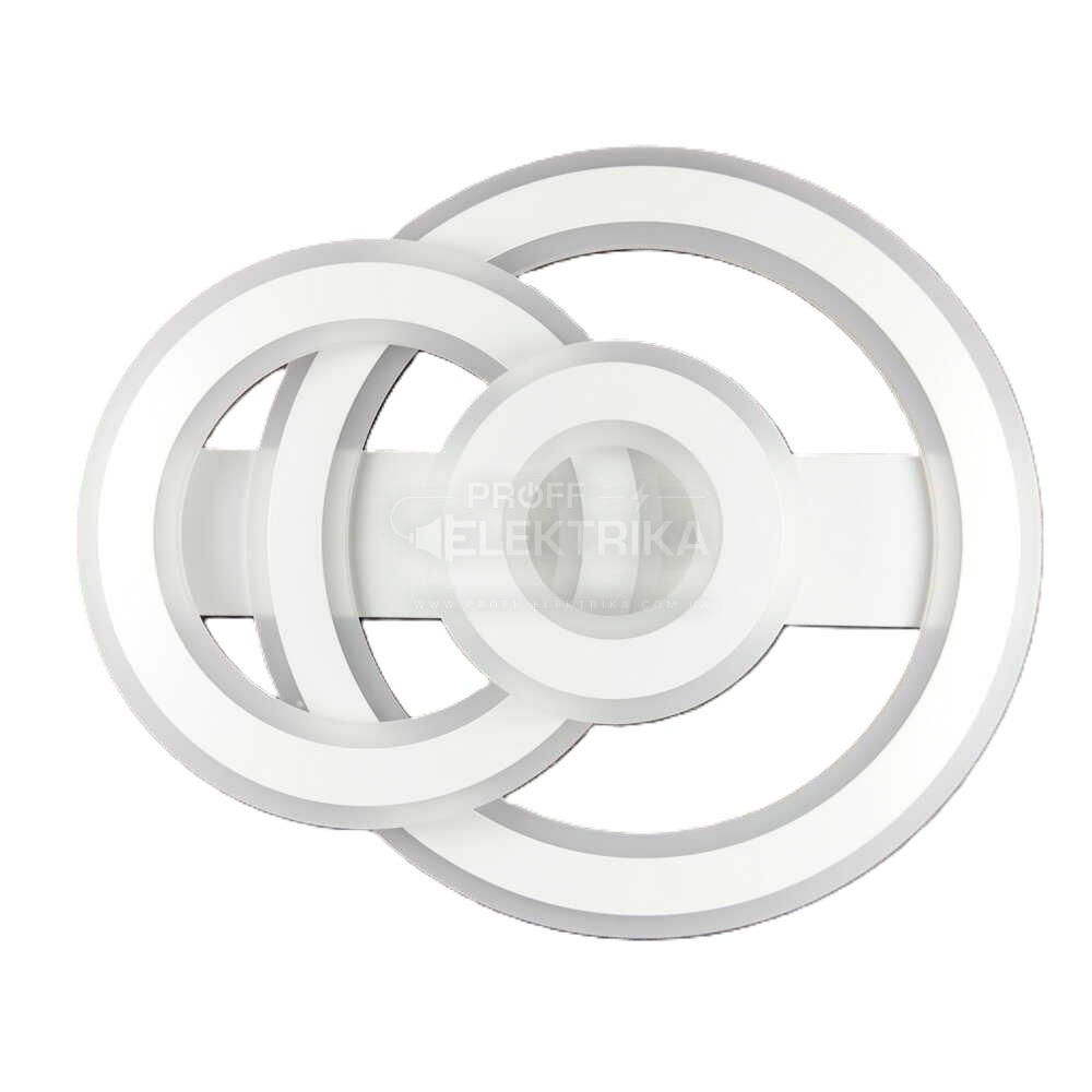 Фото 2 Світильник LED smart PHANTOM пульт 120W біле коло Violux 220535