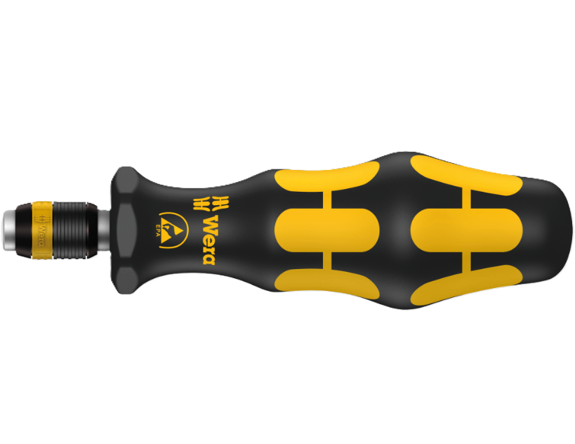 Фото Ручка-бітоутримувач WERA 816R ESD без магніту 05051464001