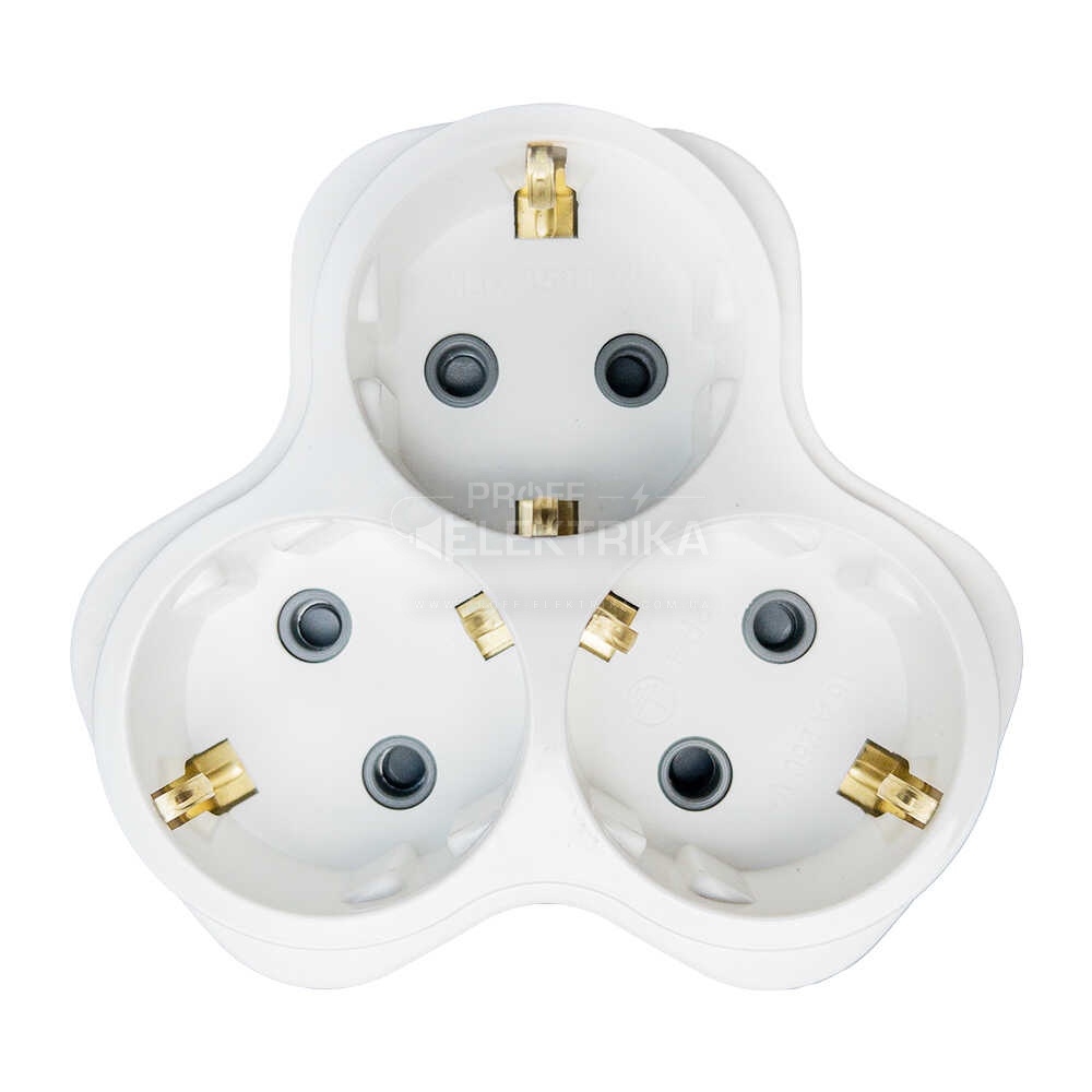 Фото Тройник с заземлением VIOLUX