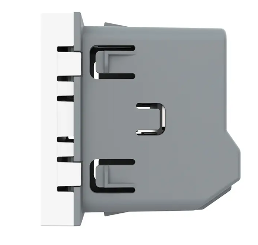 Фото 3 Умный механизм сенсорный проходной/перекрестный EC димер Livolo белый Livolo