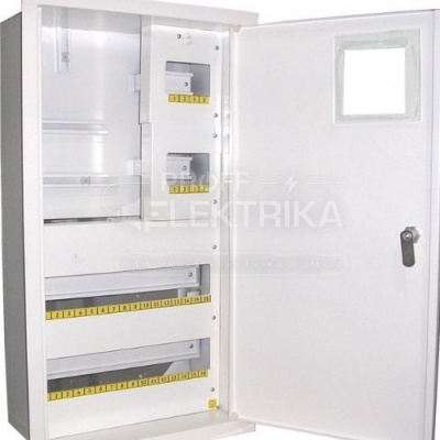 Фото Щит металлический ШМР трехфазный 36 модулей встроенный Лоза