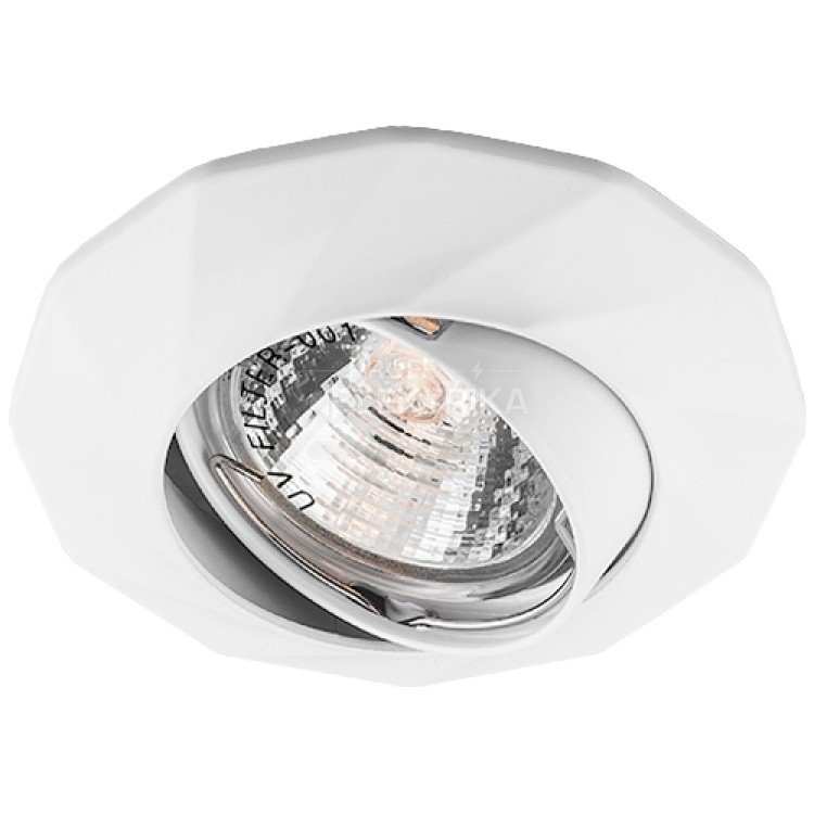 Фото Встроенный светильник Feron DL6021 под лампу белый
