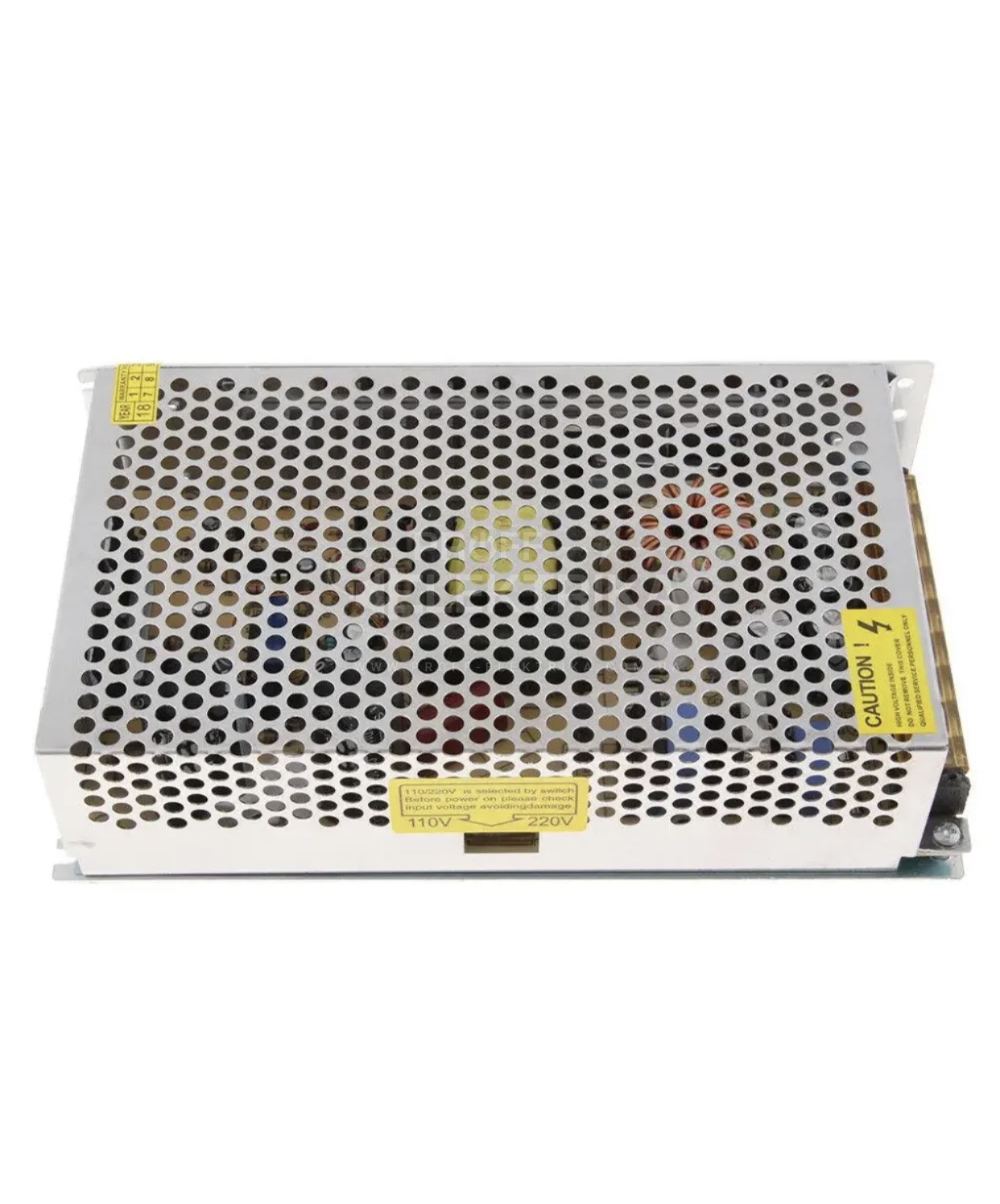 Фото 2 Блок питания 5V 200W 40A металлический перфорированный