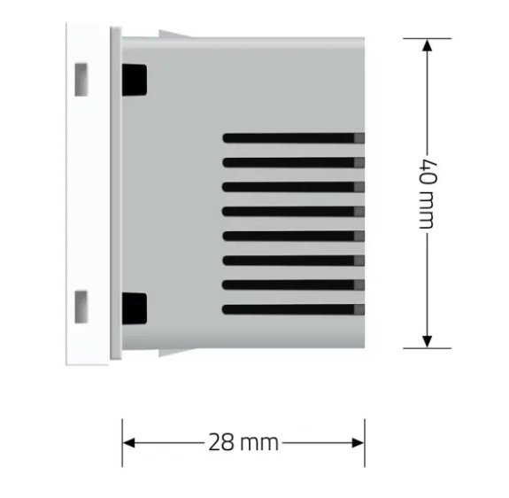 Фото 6 Механізм розумний програмований терморегулятор із зовнішнім датчиком температури для теплої підлоги білий Livolo