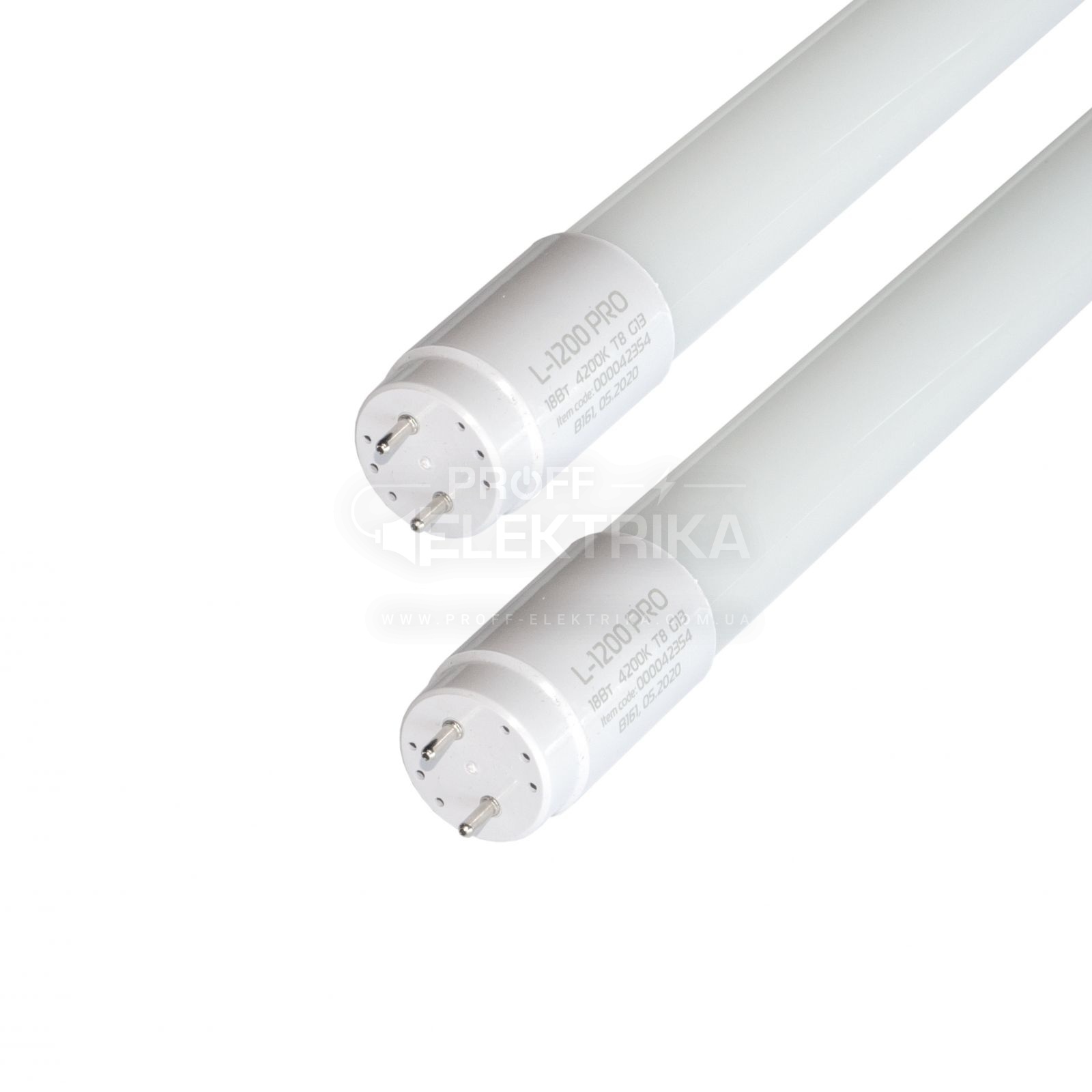 Фото Лампа LED T8 1,2m 18W 4200К с защитой ЕВРОСВЕТ