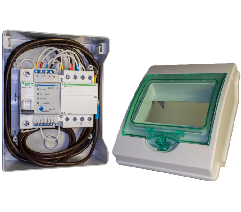 Фото 3 Трехфазный стабилизатор напряжения Quant-33 (3х11) инверторный, мощность 33 кВт
