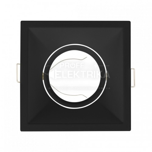 Фото 2 Світильник точковий поворотний MEYAN-S чорний 50W MR16 HOROZ