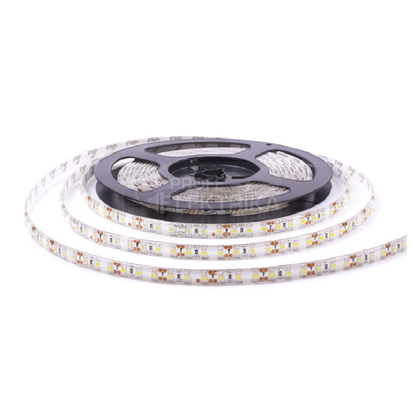Фото Світлодіодна стрічка LED 120Lm IP33 smd3528 12V White МОТОКО