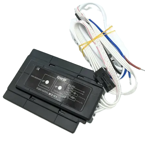 Фото 3 Сенсорний вимикач для дзеркал SM-634WR 2 клавіші 2*500W DEFOG DC 220v