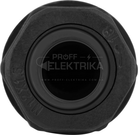 Фото 2 Гермоввід кабельний чорний М PG-I 25mm IP68 E-next