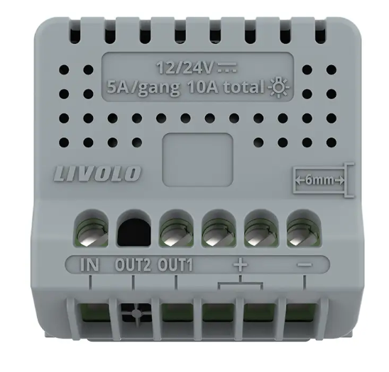 Фото 4 Механізм сенсорна кнопка 1 сенсор 12/24 вольт Імпульсний вимикач Livolo