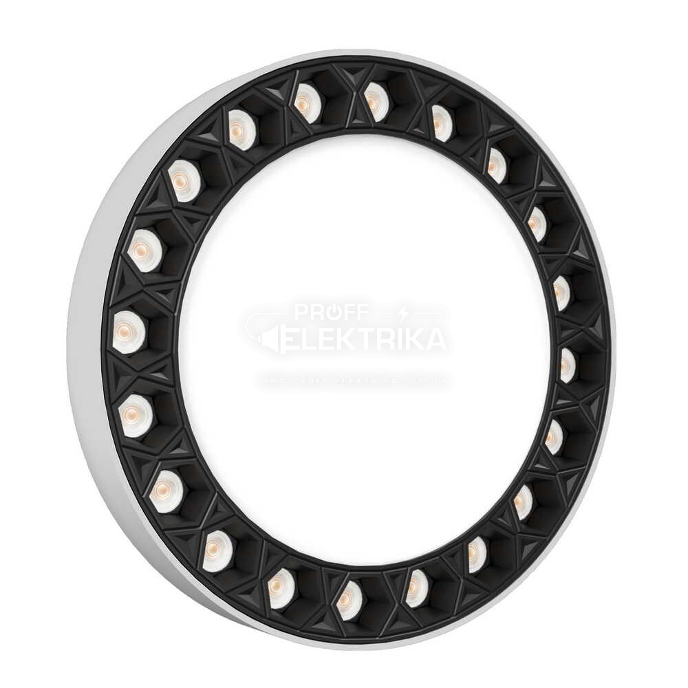 Фото Світильник LED Violux ДББ ADAMANT-N 36W 4200K IP20 чорний 330331