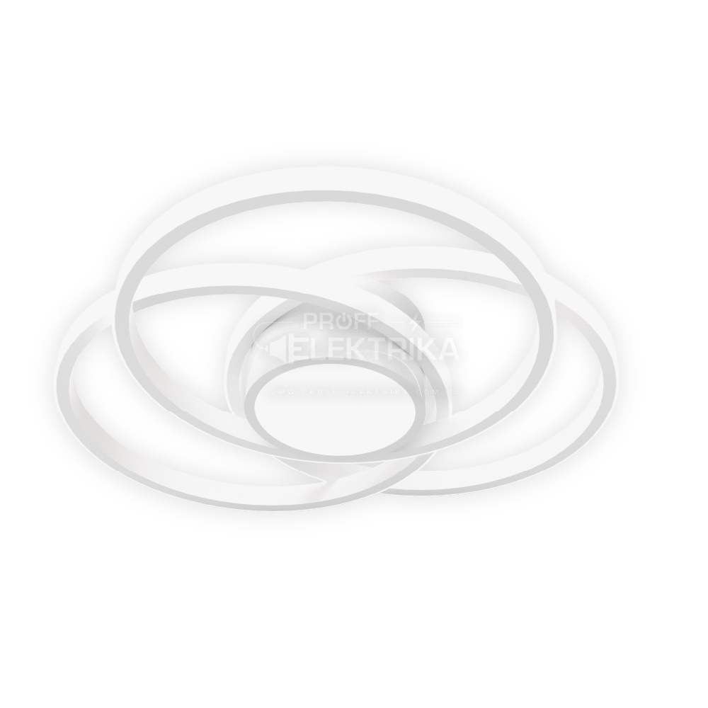 Фото Світильник LED FORSAGE пульт коло 100W 3000-5000K IP20 білий Violux 220775