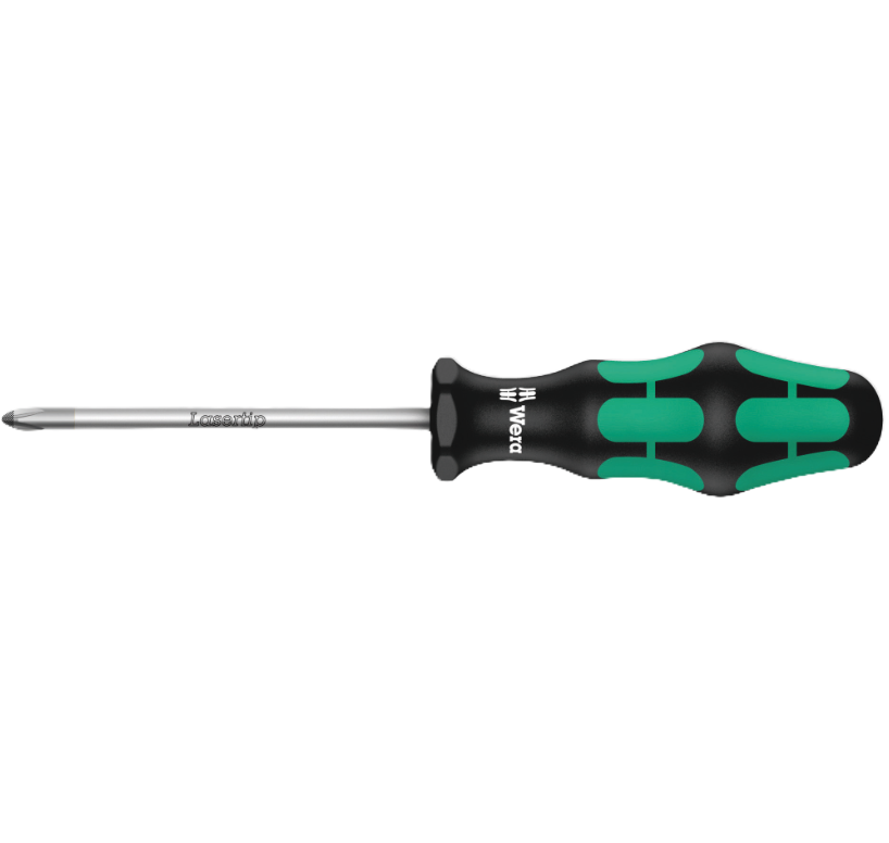 Фото Отвертка крестовая WERA 355 PZ 05009315001 PZ2×100 мм