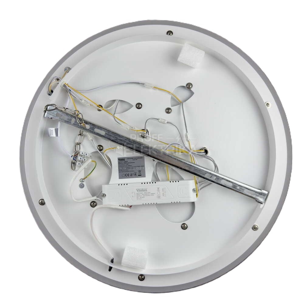 Фото 3 Світильник LED smart OREO пульт 110W 3000-6000K IP20 коричневе коло Violux 220395