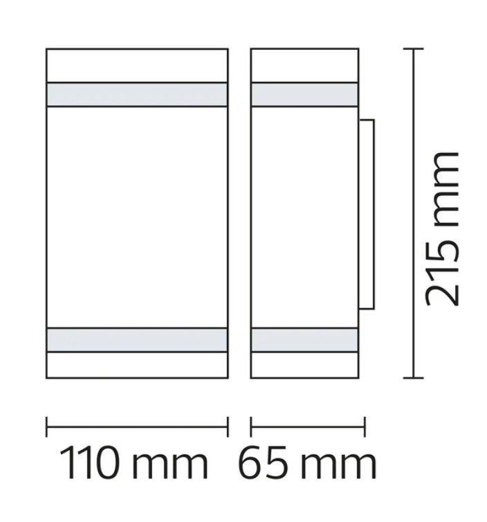 Фото 2 Світильник садово-парковий REGNUM-4 2xGU10 без лампи HOROZ 075-019-0004-010
