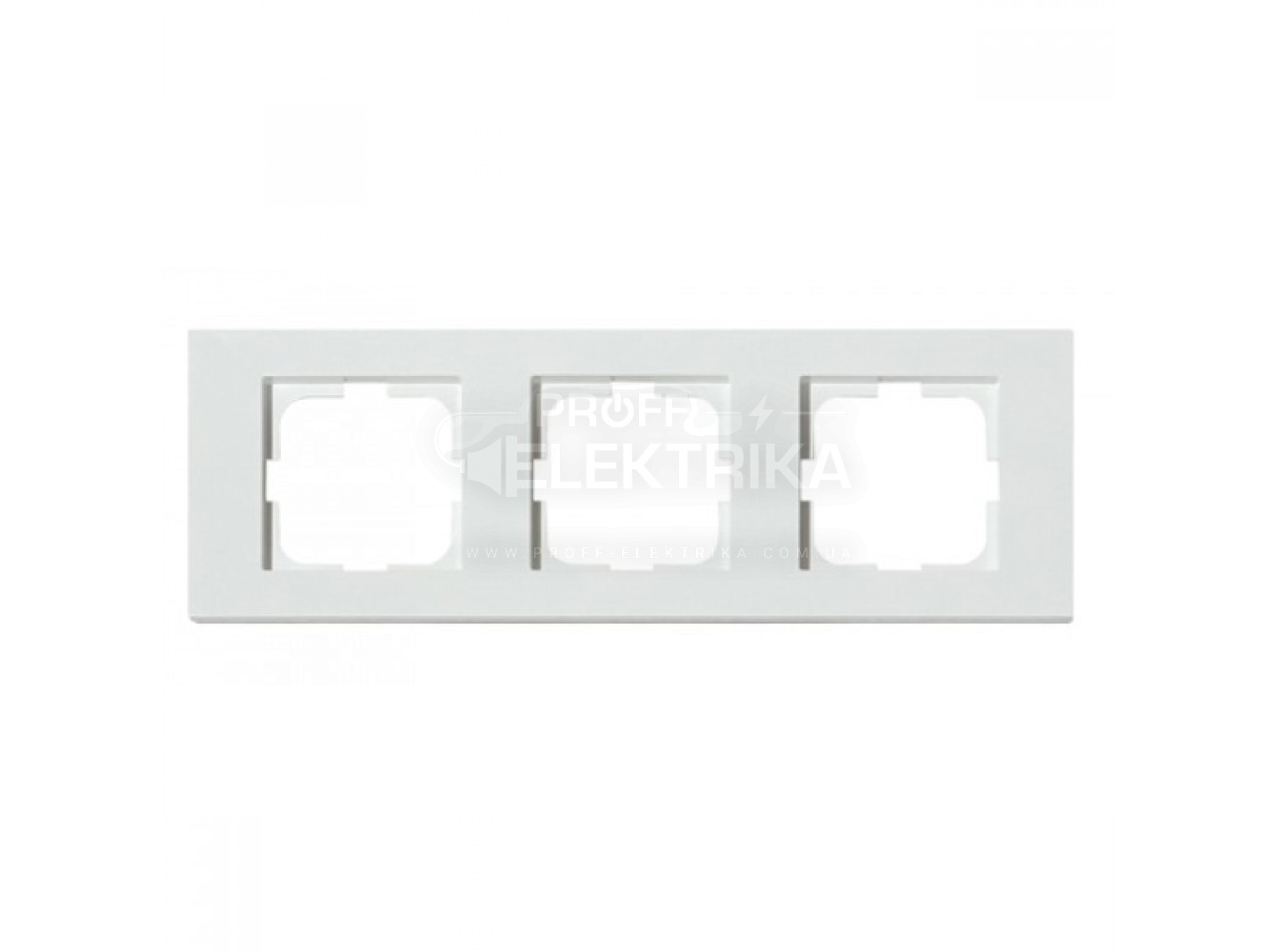 Фото Рамка 3 поста Белая GRANO