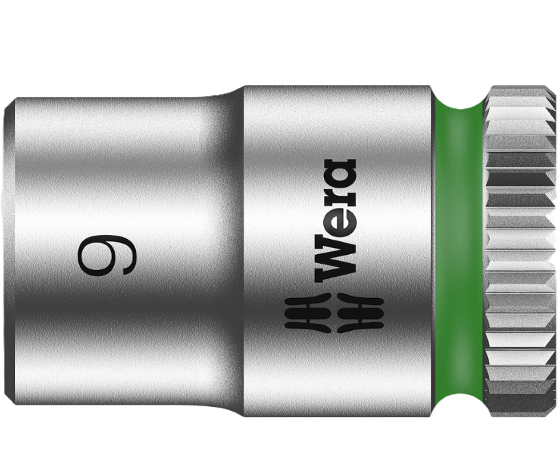 Фото Торцева головка WERA Zyklop 1/4" 8790 HMA 05003508001 9.0x23.0 мм