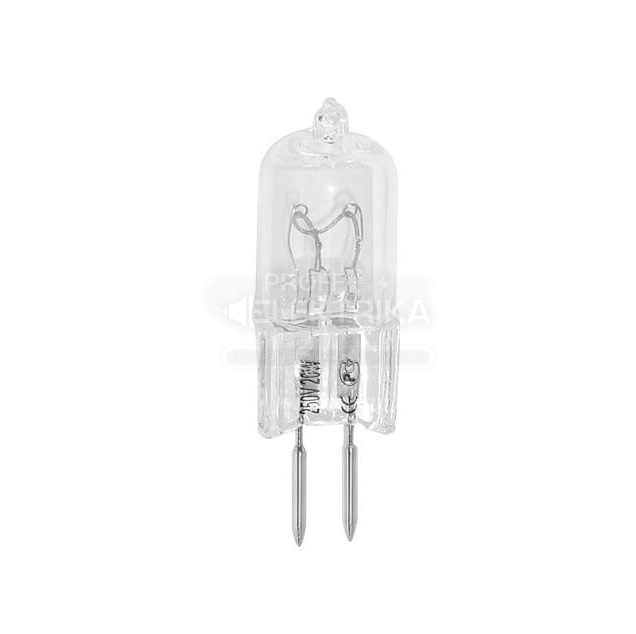 Фото Лампа галогенная капсульная JCD G-4, 20W, 220V,  FERON