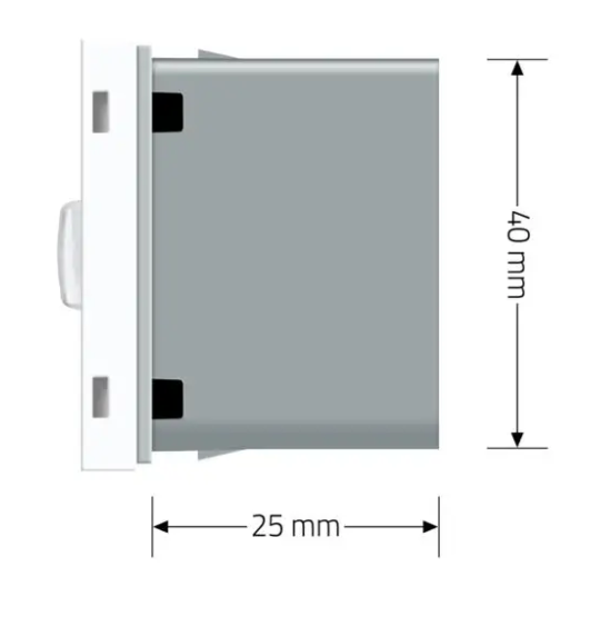 Фото 6 Механизм датчика присутствия и движения с сенсорным выключателем белый Livolo