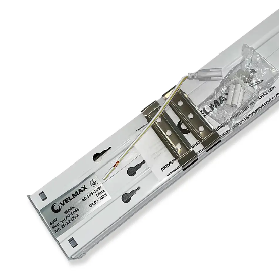 Фото 3 Светильник V LPO 60W 1200mm 6500K 5100Lm VELMAX