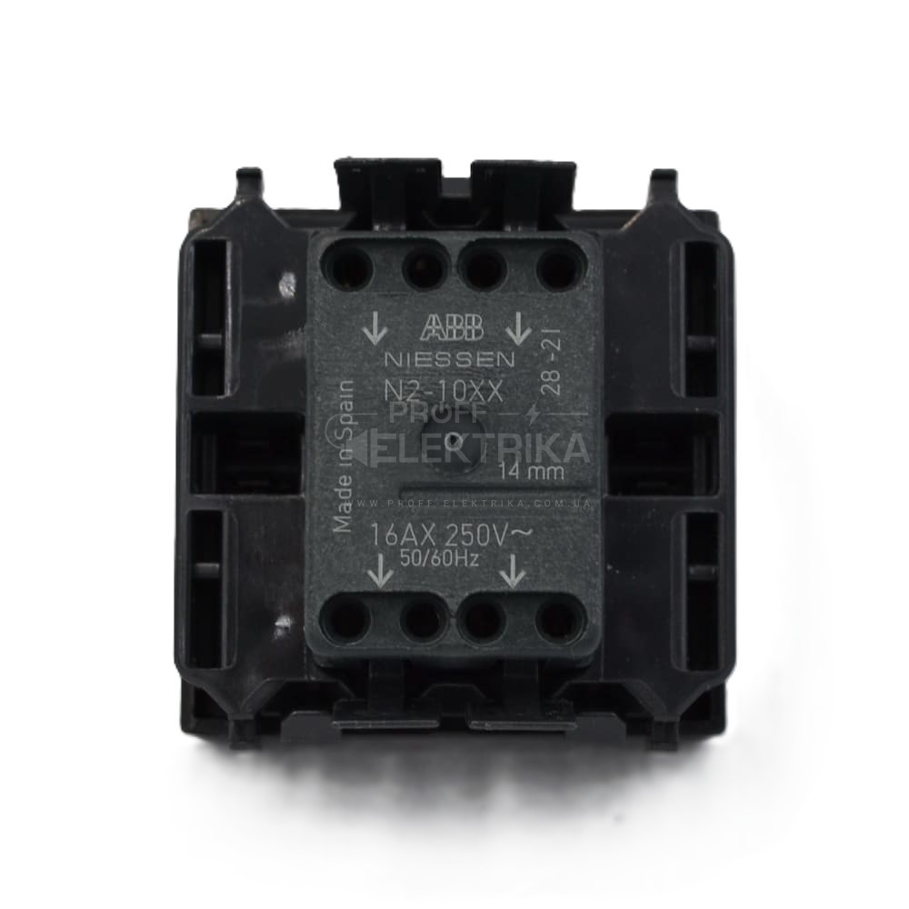 Фото 5 Выключатель Zenit белый одноклавишный промежуточный ABB 2CLA221000N1101