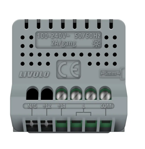 Фото 4 Механизм сенсорный проходной/перекрестный диммер Livolo