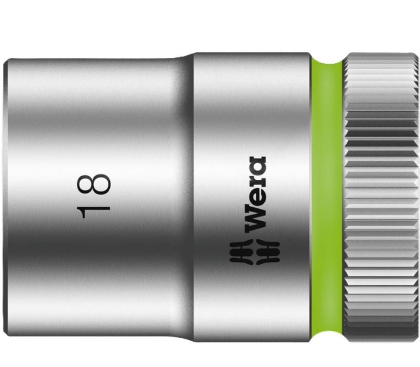 Фото Торцева головка WERA Zyklop 1/2 8790 HMC 05003609001 18.0x37.0 мм