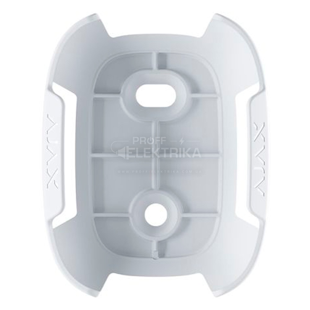 Фото Держатель для фиксации Ajax Button или DoubleButton на поверхностях белый