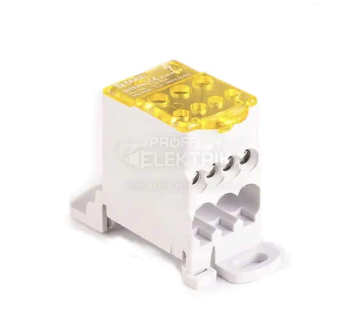 Фото Блок розподільний Жовтий 160 A 10-70 кв.мм TAKEL